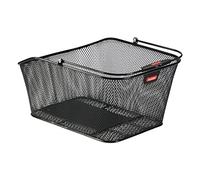 KlickFix Hinterradkorb-2128051310 Mixte-Adulte, Noir, 40x20x30cm