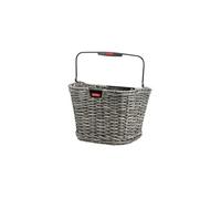Klickfix - Panier Vélo Avant Structure Osier Sans Adaptateur 34x25x27 Gris 16 Litres Multicolore