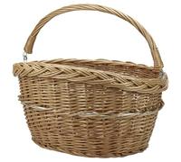 KLICKfix Rixen Kaul Panier avant de vélo avec fixation KF850 Klickfix, Bois