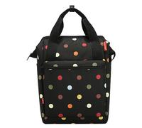 Rixen&kaul Roomy Gt Vario E Klickfix 12l Panniers Noir Black / Colour Dots