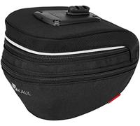 KLICKfix Sac de Transport Micro Sport 200 Expandable Sacoche de Selle Mixte Adulte, Noir, 11 x 18.5 x 12 cm, 1.5 l