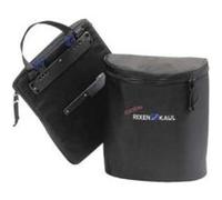 KlickFix Gepäckträgertasche Citytasche Sac Porte-Bagages. Mixte, Noir-Noir, 14 x 30 x 35 cm