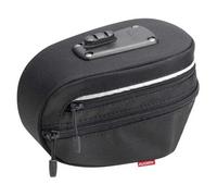 KLICKfix Sacoche de selle Micro Sport 2000 extensible 1,5 l Noir