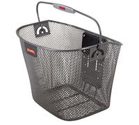 KLICKfix Sacoche de Vélo Uni Basket, Feinma. Panier de Guidon Anthracite, 25 x 36 x 26 cm, anthrazit