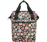 KLICKfix Sacoche porte-bagages ROOMY GT 25x440x17cm, happy flowers,12ltr,1000g, multicolore