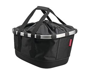KlickFix Unisexe - Adulte Bikebasket GT Panier de Vélo Noir Dimensions 33 x 27 42 cm EU