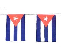 Klicnow Cuba, banderoles de 9 m (Environ 30 Pieds) Parfait pour Les Festivals et événements Sportifs