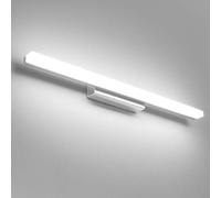Klighten Lampe Miroir LED Salle de Bains 14W 60cm, 6000K, Couleur Chrome