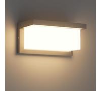 Klighten LED Extérieure Applique Mural 3000K, IP65 Lampe Mural Anthracite