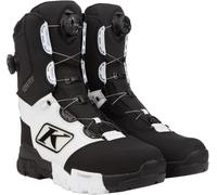 Klim Adrenaline Pro S GTX BOA Bottes de motoneige, Noir/Blanc, Taille 8
