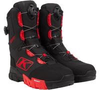 Klim Adrenaline Pro S GTX BOA Bottes de motoneige, noir/rouge, Taille 11