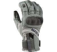 Klim Adventure GTX Short Gants de moto, gris, taille 2XL pour homme