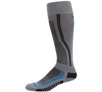 Klim Aggressor Vented, chaussettes longues S Gris/Noir Gris/Noir