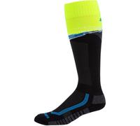 Klim Aggressor Vented Twoually, chaussettes S Noir/Jaune Néon Noir/Jaune Néon