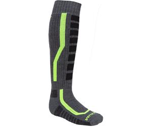 Klim Agressor 2.0 Chaussettes de motoneige, Gris/Noir/Jaune, Taille M