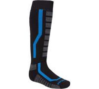 Klim Agressor 2.0 Chaussettes de motoneige, noir/gris/bleu, Taille S