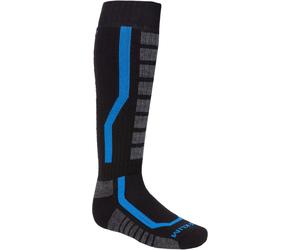 Klim Agressor 2.0 Chaussettes de motoneige, noir/gris/bleu, Taille S