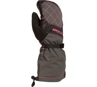 Klim Allure 2022 Mitaines de motoneige pour dames, gris/noir/rose, Taille S