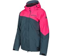 Klim Allure 2022 Veste de motoneige pour dames, rose-vert-bleu, taille XS pour femmes