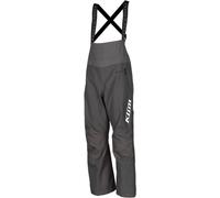 Klim Alpine Pantalon de bavoir pour motoneige pour dames, gris, taille XS pour femmes