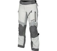 Klim Altitude 2023 Pantalon textile de moto pour dames, Gris clair/gris foncé, Taille 8