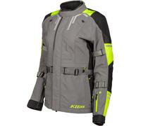 Klim Altitude 2023 Veste textile de moto, Gris/Noir/Jaune, Taille M