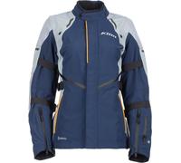 Klim Altitude Rogue Gore-Tex Veste textile moto pour dames, bleu, Taille M