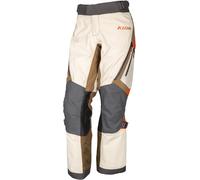 Klim Artemis 2023 Pantalon textile de moto pour dames, Sable/Gris, Taille 12