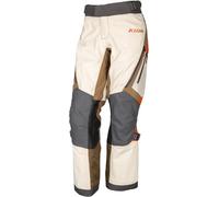 Klim Artemis 2023 Pantalon textile de moto pour dames, Sable/Gris, Taille Long 8