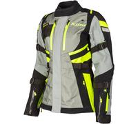 Klim Artemis 2023 Veste textile de moto, noir/gris/néon, Taille M