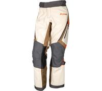 Klim Artemis, pantalon textile Gore-Tex femmes Long 6 Beige/Marron Clair/Gris Beige/Marron Clair/Gris