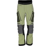 Klim Artemis, pantalon textile Gore-Tex femmes Long 8 Vert Clair/Vert Foncé/Gris Vert Clair/Vert Foncé/Gris