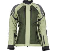 Klim Artemis Rogue Gore-Tex Veste textile moto pour dames, olive/vert, Taille M