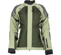 Klim Artemis Rogue Gore-Tex Veste textile moto pour dames, olive/vert, Taille XL