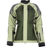 Klim Artemis, Veste textile Gore-Tex pour femmes S Vert Clair/Vert Foncé/Gris Vert Clair/Vert Foncé/Gris