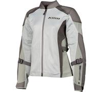 Klim Avalon Veste textile moto, gris, taille S pour femmes