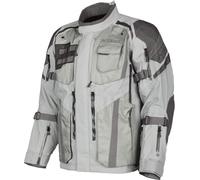 Klim Badlands Pro 2023 Veste textile de moto, gris, taille S pour homme