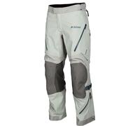 Klim Badlands Pro A3, pantalon textile Gore-Tex Court 40 Gris Clair/Gris/Pétrole Gris Clair/Gris/Pétrole