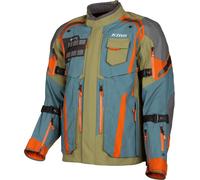 Klim Badlands Pro A3, veste textile Gore-Tex XXL Olive/Pétrole/Orange/Gris Olive/Pétrole/Orange/Gris
