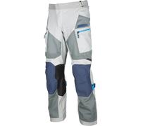 Klim Baja S4 2025 Enduro Pantalon textile de moto en maille enduro, gris-bleu, taille 32 pour homme