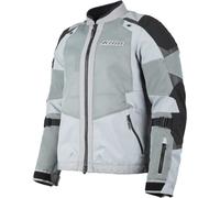 Klim Baja S4 Enduro Mesh Blouson textile de moto, noir-gris, taille L pour homme