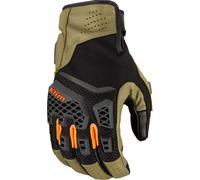 Klim Baja S4, gants L Vert Foncé/Noir/Orange Vert Foncé/Noir/Orange