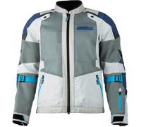 Klim Baja S4, veste en textile XL Gris Clair/Bleu Foncé/Bleu Gris Clair/Bleu Foncé/Bleu