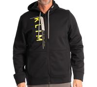 Klim Barracks, sweat à capuche zippé XL Noir/Jaune Néon Noir/Jaune Néon