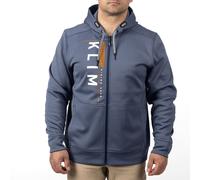 Klim Barracks Sweat à capuche zippé, bleu, taille XL pour homme