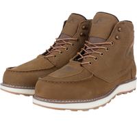 Klim Blak Jak 2026 Bottes de moto en cuir perforé, marron/beige, Taille 11
