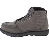 Klim Blak Jak GTX Gore-Tex Bottes de moto en cuir, Gris foncé, Taille 13 (47,5)