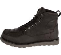 Klim Blak Jak Leather Bottes de moto, noir, Taille 10