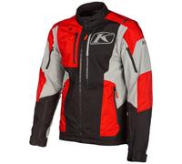 Klim Dakar, veste en textile XL Noir/Gris Clair/Rouge Noir/Gris Clair/Rouge