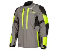 Klim Latitude 2023 Veste textile de moto, gris-jaune, taille L pour homme